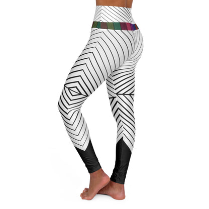 Velocity High Waisted Yoga Leggings