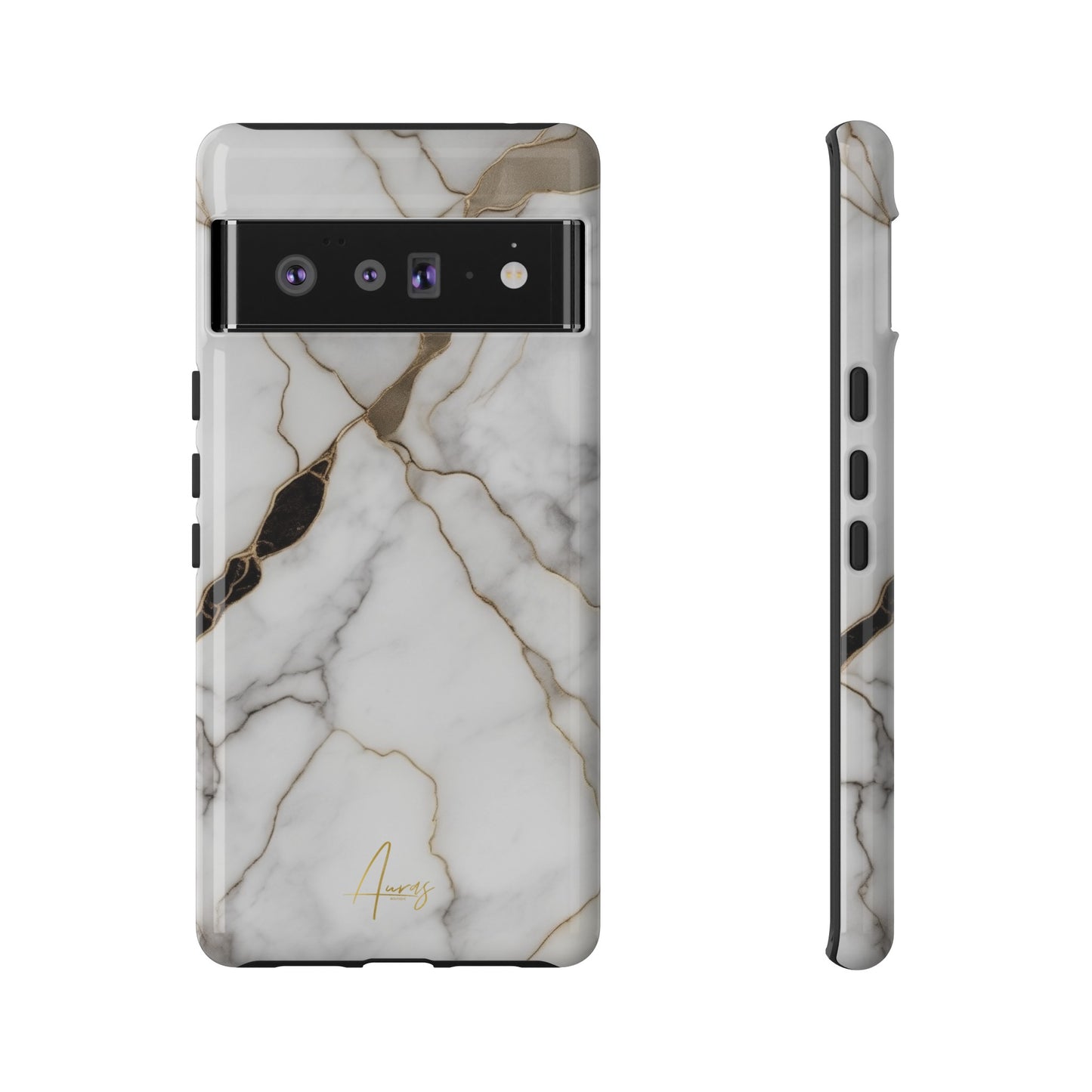 Calacatta Marble Printed Phone Cases