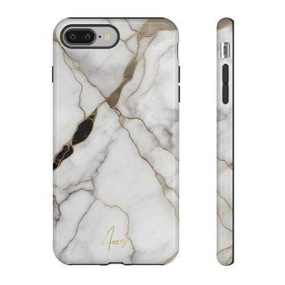 Calacatta Marble Printed Phone Cases