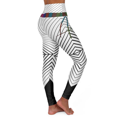 Velocity High Waisted Yoga Leggings